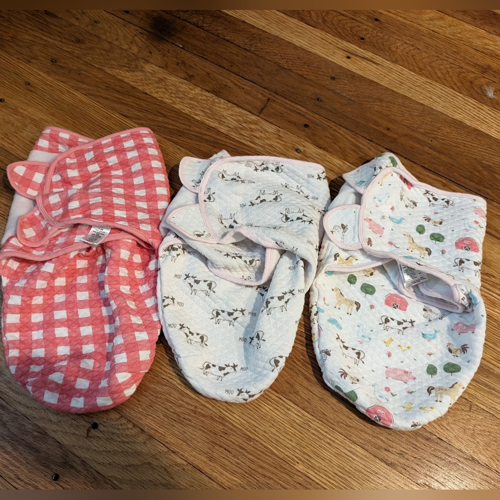 3 Swaddle Newborn
